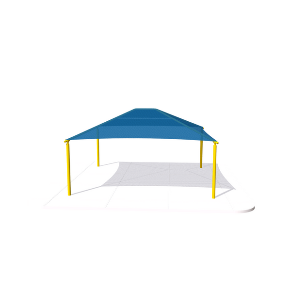 20' x 20' Square Shade structure- Installed