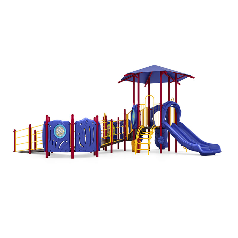 Everglade Commercial Steel Play System (WP) - INSTALLED- QUICK SHIP