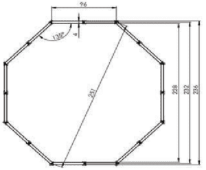 20' Gaga ball pit