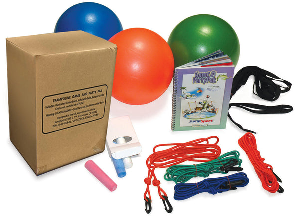 Game kit for trampoline