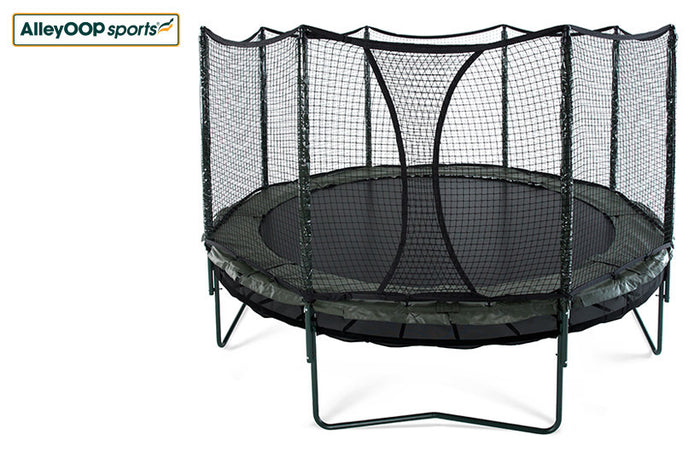 DoubleBounce 14' Trampoline with Enclosure