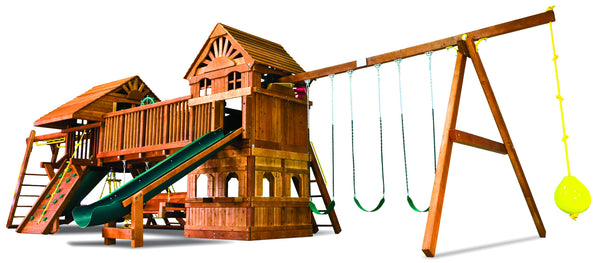 Rainbow Double Whammy Maxed Out with Wood Roofs (39I)