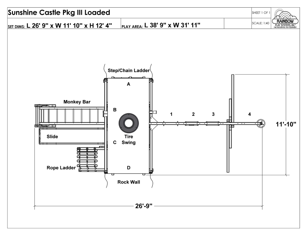 Sunshine Castle Pkg III Loaded (15G)