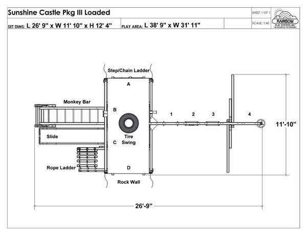 Sunshine Castle Pkg III Loaded (15G)