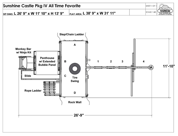 Sunshine Castle Pkg IV All Time Favorite (15I)