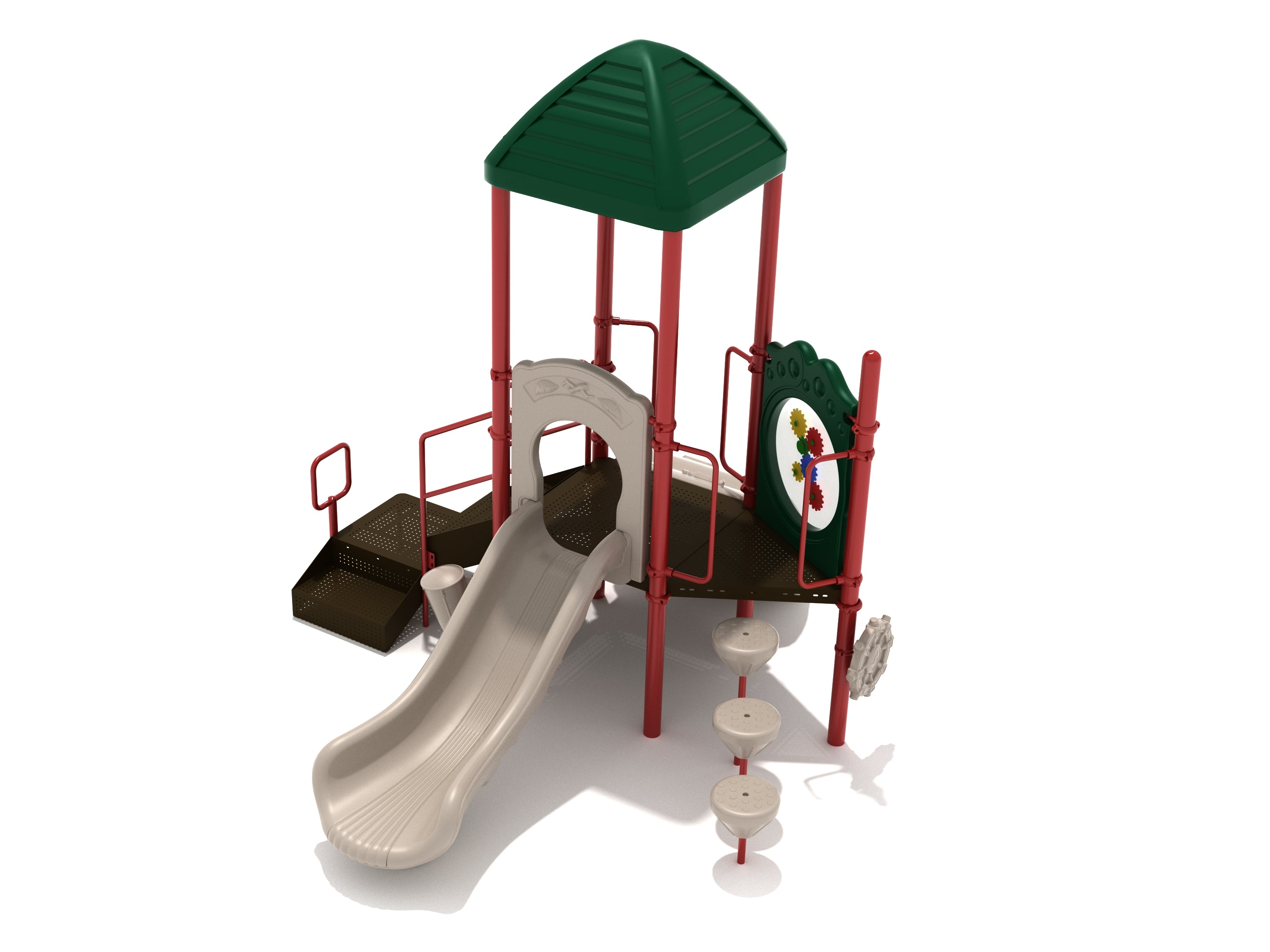 Garden Gears Commerical Steel Play System- INSTALLED