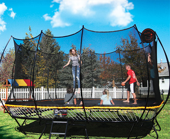Freejump 14' Square Springless Trampoline