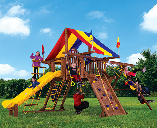Rainbow Super Castle Pkg II Loaded (17D)