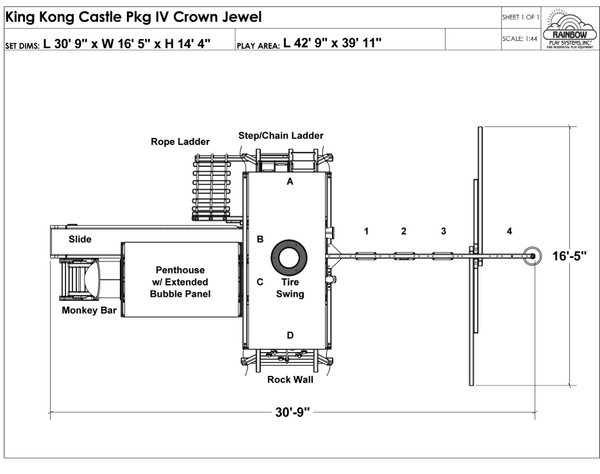King Kong SUPER Castle Pkg IV Crown Jewel (26F)