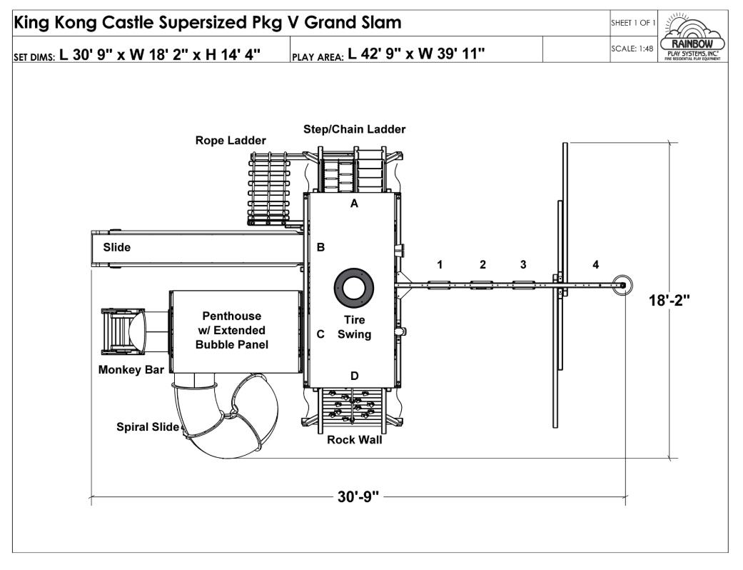 King Kong Super Castle Pkg V Grand Slam (27H)