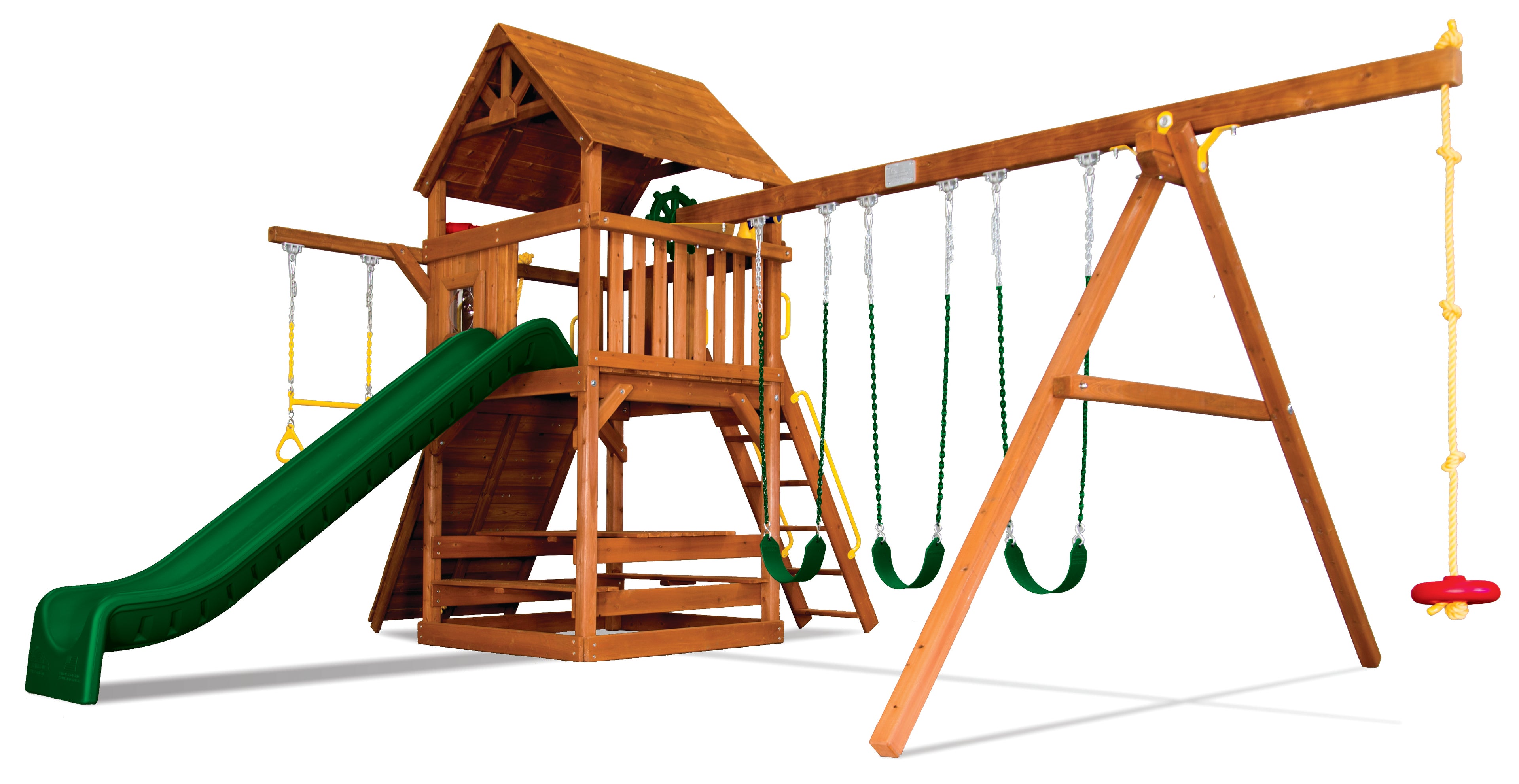 Circus Clubhouse Pkg II with Wooden Roof (29D)