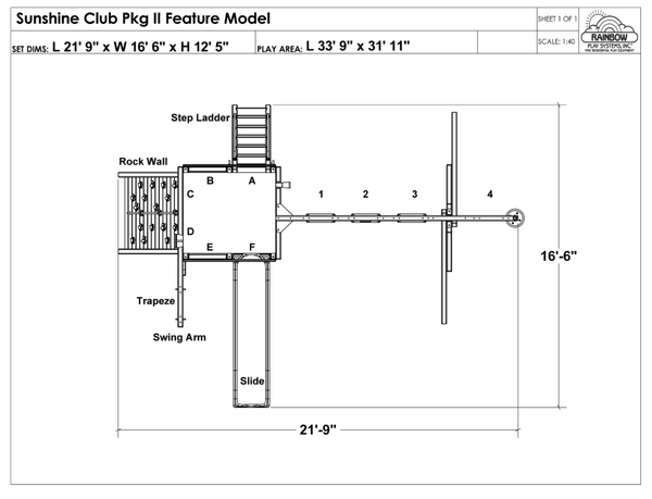 Sunshine Club Pkg II Feature Model (32A)