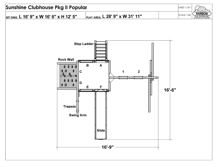 Sunshine Club Pkg II Popular (33B)