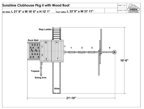 Sunshine Club Pkg II Loaded with Wood Roof (33D)