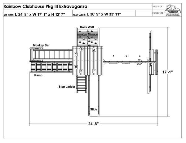 Rainbow Clubhouse Pkg III Extravaganza (37E)