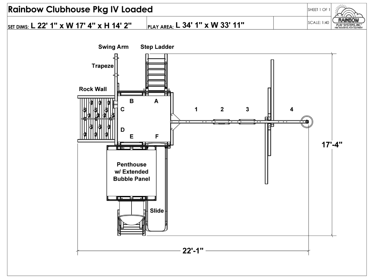 Rainbow Clubhouse Pkg IV Loaded (39G)