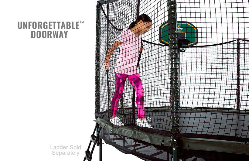 DoubleBounce 14' Trampoline With Enclosure