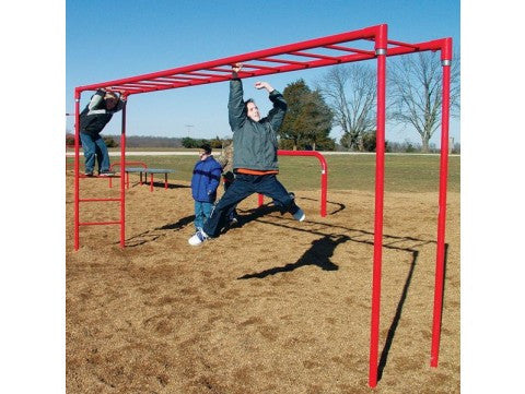 Monkey Bars of Commercial Steel- Installed