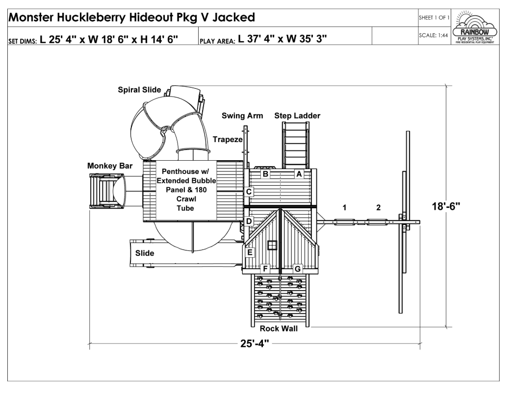 Monkey Bars (Monster) (180)