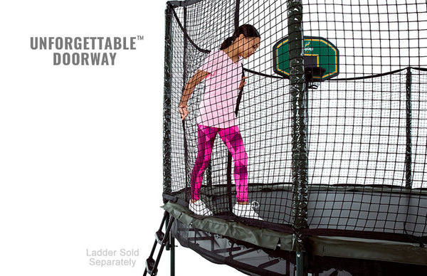 DoubleBounce 14' Trampoline With Enclosure