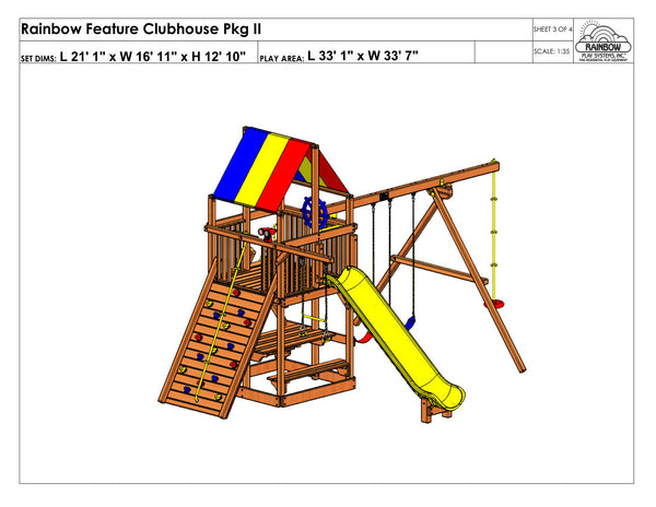 Rainbow Clubhouse Green