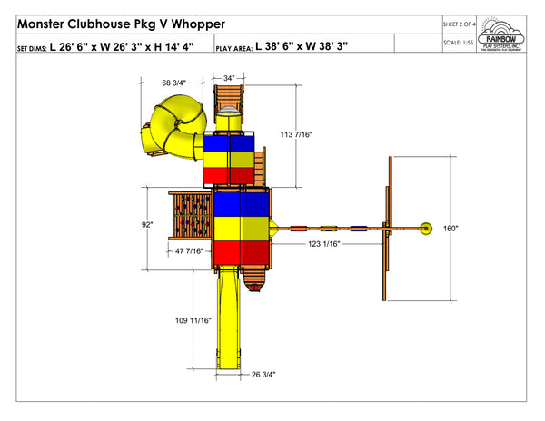 Monster Clubhouse Pkg V Whopper (42F)