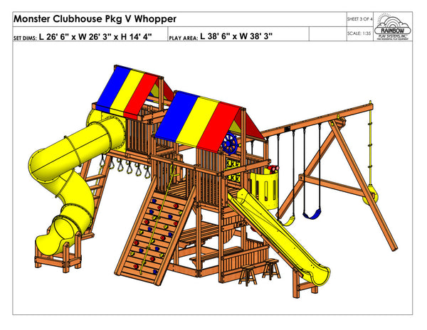 Monster Clubhouse Pkg V Whopper (42F)