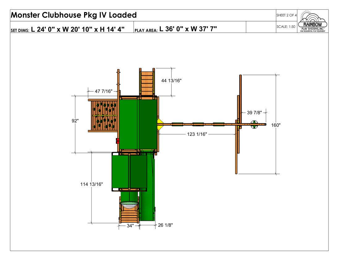 Monster Clubhouse Pkg IV Loaded (41E)