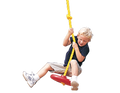 Knotted Rope and Disc (123)