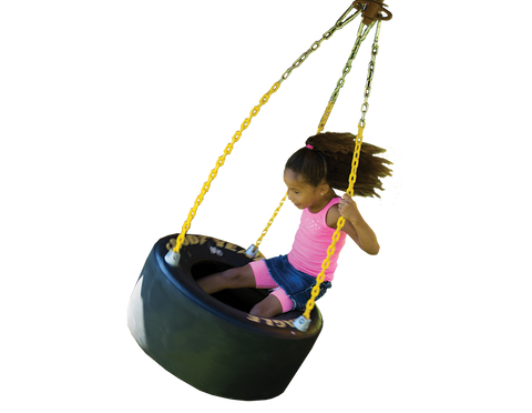 360º Race Car Tire Swing (146)