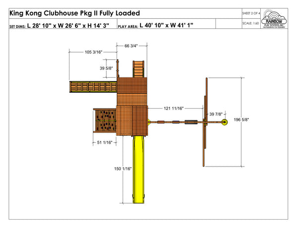 King Kong Clubhouse Pkg II Work of Art (45D)