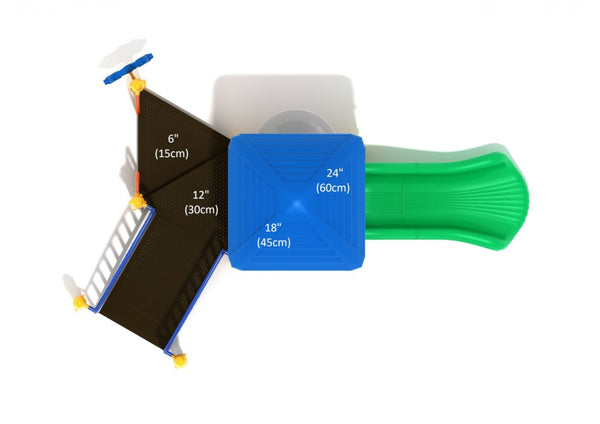 Daisy Commercial Steel Play System -  Installed