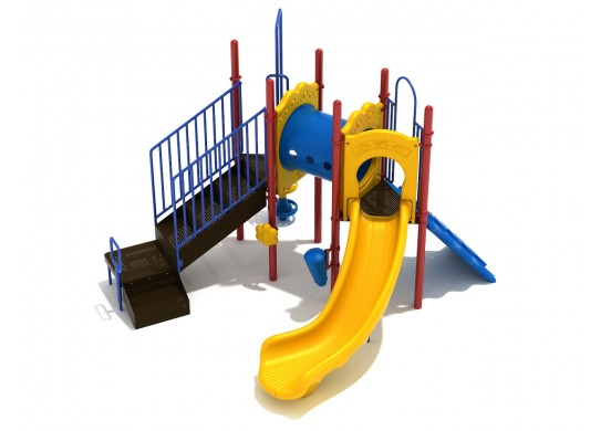 Atlas Commercial Steel Play System - INSTALLED