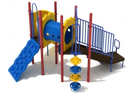 Atlas Commercial Steel Play System - INSTALLED