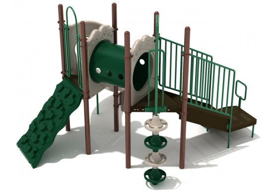 Atlas Commercial Steel Play System - INSTALLED