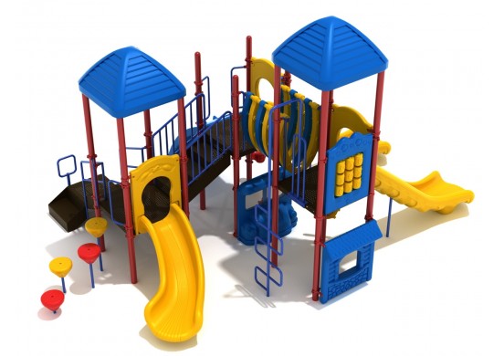 Blackfoot Hill Commercial Steel Play System - INSTALLED