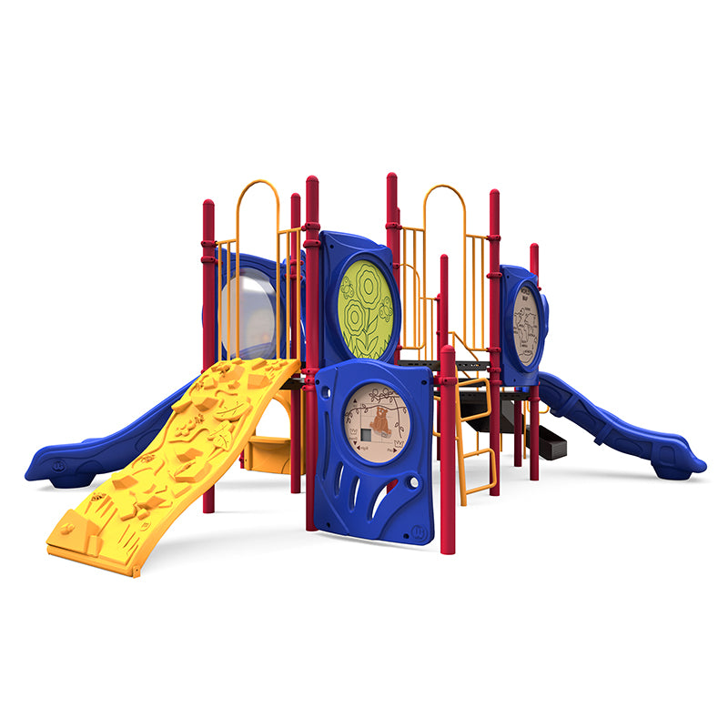 Buccaneer Commercial Steel Play System (WP) - INSTALLED