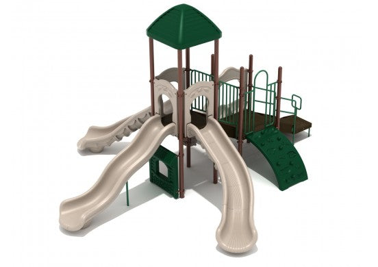 Cinco de Slido Commercial Steel Play System - INSTALLED