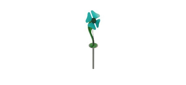 Musical Chimes Flower- INSTALLED