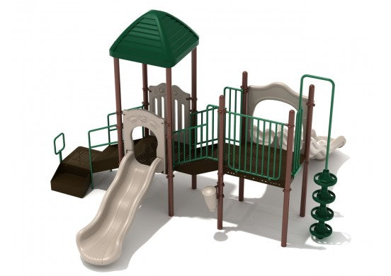 Great Manor Commercial Steel Play System - INSTALLED