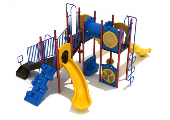 Great Heights Commercial Steel Play System - INSTALLED