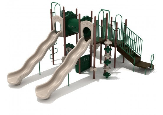 Great Heights Commercial Steel Play System - INSTALLED