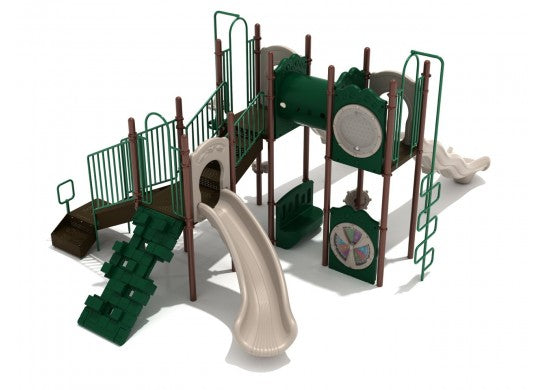 Great Heights Commercial Steel Play System - INSTALLED