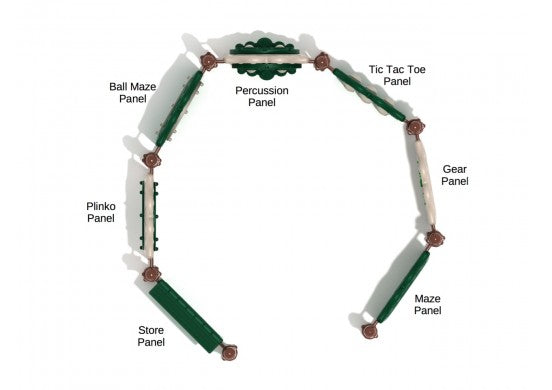 Huddle up Hideout Commercial Steel Play System - INSTALLED