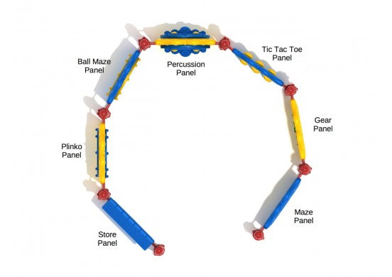 Huddle up Hideout Commercial Steel Play System - INSTALLED