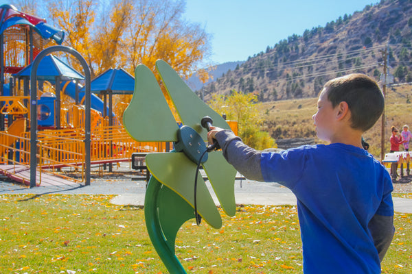 Musical Chimes Flower- INSTALLED