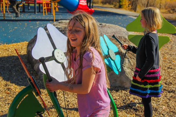 Musical Chimes Flower- INSTALLED
