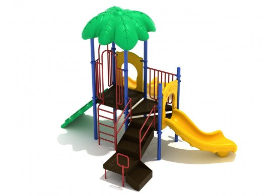 Jungle Greens Commercial Steel Play System - INSTALLED