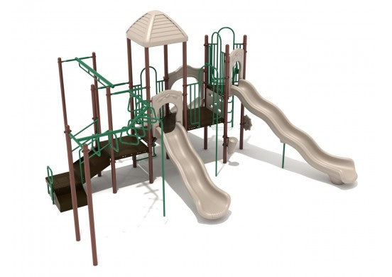 Knights Castle Commercial Steel Play System - INSTALLED