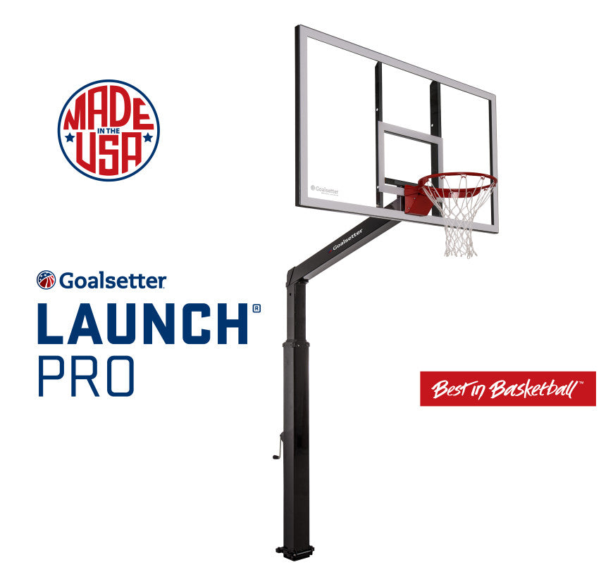 Launch Pro - 72" In-Ground Basketball Goal